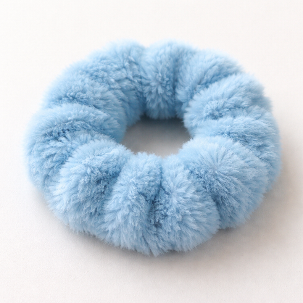 Fuzzy Scrunchies